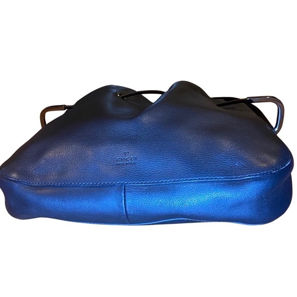 Gucci Black Leather Shoulder Bag - Black - Picture 7 of 14